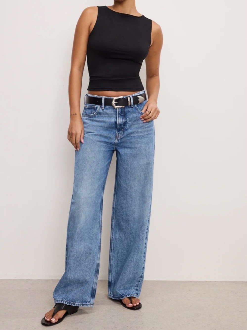 good low rise baggy jeans